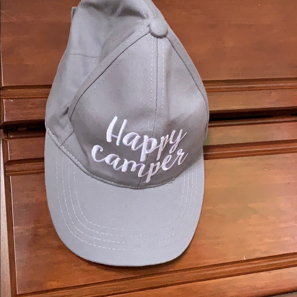 Happy Camper Gray Hat